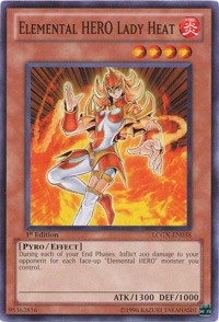 Elemental HERO Lady Heat [LCGX-EN038] Common | Exor Games Summserside