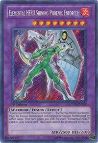 Elemental HERO Shining Phoenix Enforcer [LCGX-EN139] Secret Rare | Exor Games Summserside