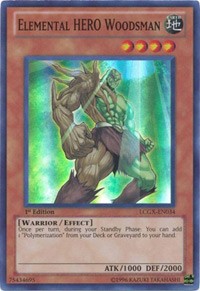 Elemental HERO Woodsman [LCGX-EN034] Super Rare | Exor Games Summserside