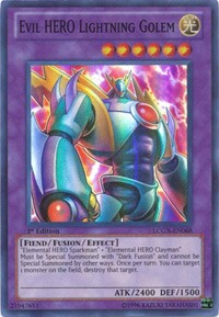 Evil HERO Lightning Golem [LCGX-EN068] Super Rare | Exor Games Summserside