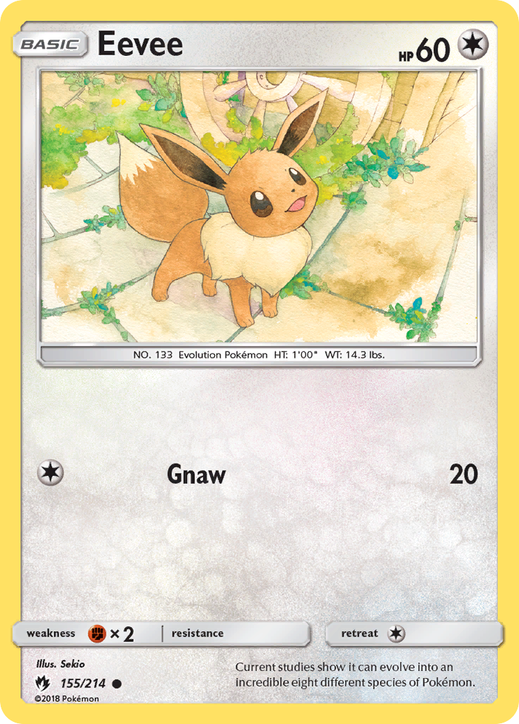 Eevee (155/214) [Sun & Moon: Lost Thunder] | Exor Games Summserside