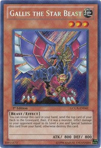 Gallis the Star Beast [LCGX-EN041] Secret Rare | Exor Games Summserside