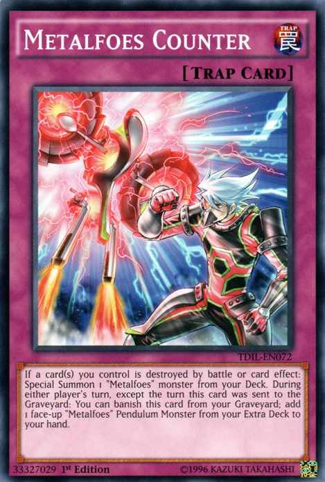 Metalfoes Counter [TDIL-EN072] Common | Exor Games Summserside