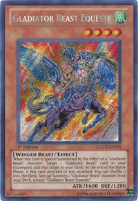 Gladiator Beast Equeste [LCGX-EN251] Secret Rare | Exor Games Summserside