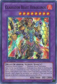 Gladiator Beast Heraklinos [LCGX-EN253] Super Rare | Exor Games Summserside