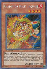 Gladiator Beast Laquari [LCGX-EN238] Secret Rare | Exor Games Summserside