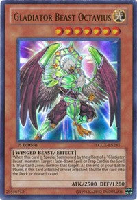 Gladiator Beast Octavius [LCGX-EN235] Ultra Rare | Exor Games Summserside