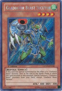 Gladiator Beast Secutor [LCGX-EN240] Secret Rare | Exor Games Summserside