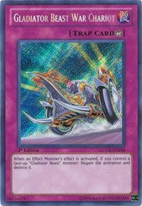 Gladiator Beast War Chariot [LCGX-EN266] Secret Rare | Exor Games Summserside