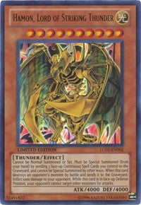 Hamon, Lord of Striking Thunder [LC02-EN002] Ultra Rare | Exor Games Summserside