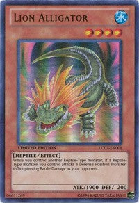 Lion Alligator [LC02-EN008] Ultra Rare | Exor Games Summserside