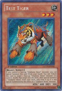 Test Tiger [LCGX-EN242] Secret Rare | Exor Games Summserside