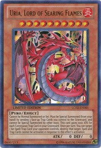 Uria, Lord of Searing Flames [LC02-EN001] Ultra Rare | Exor Games Summserside