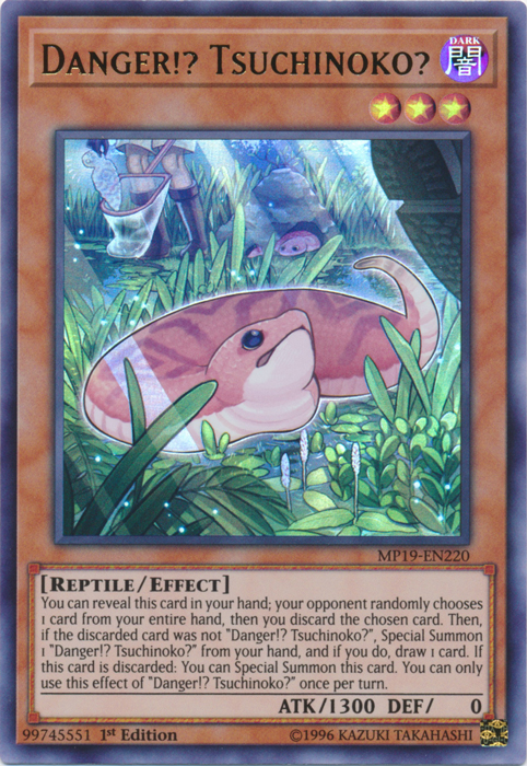 Danger!? Tsuchinoko? [MP19-EN220] Ultra Rare | Exor Games Summserside