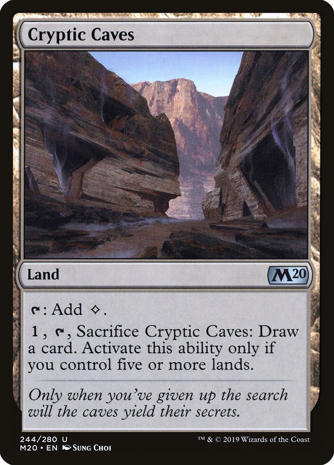 Cryptic Caves [Core Set 2020] | Exor Games Summserside