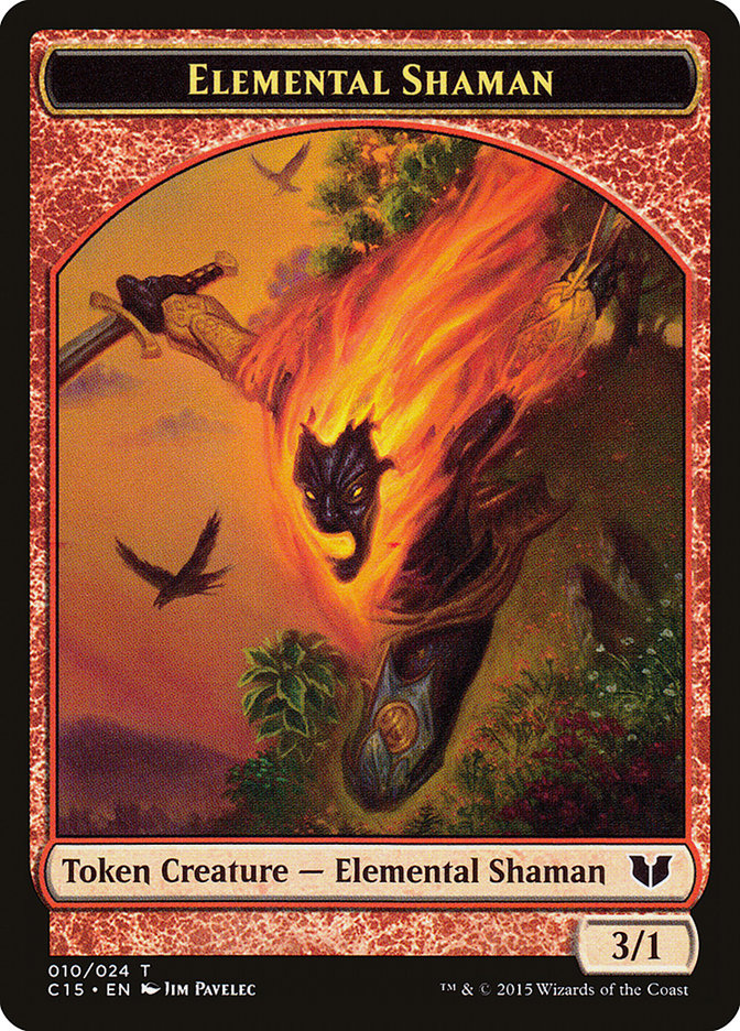 Elemental Shaman Token [Commander 2015 Tokens] | Exor Games Summserside