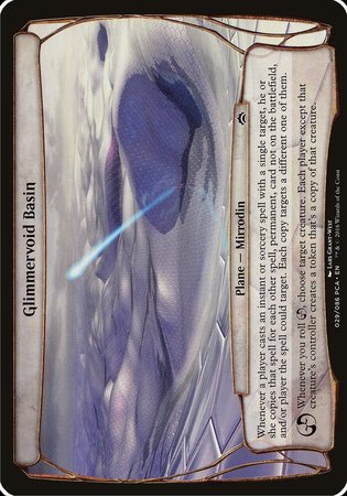 Glimmervoid Basin (Planechase Anthology) [Planechase Anthology Planes] | Exor Games Summserside
