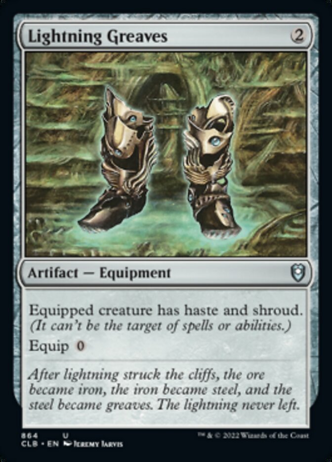 Lightning Greaves [Commander Legends: Battle for Baldur's Gate] | Exor Games Summserside