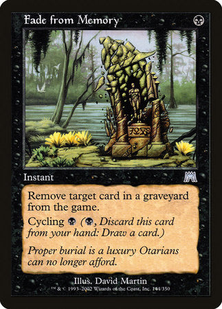 Fade from Memory [Onslaught] | Exor Games Summserside