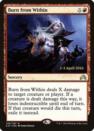 Burn from Within [Shadows over Innistrad Promos] | Exor Games Summserside