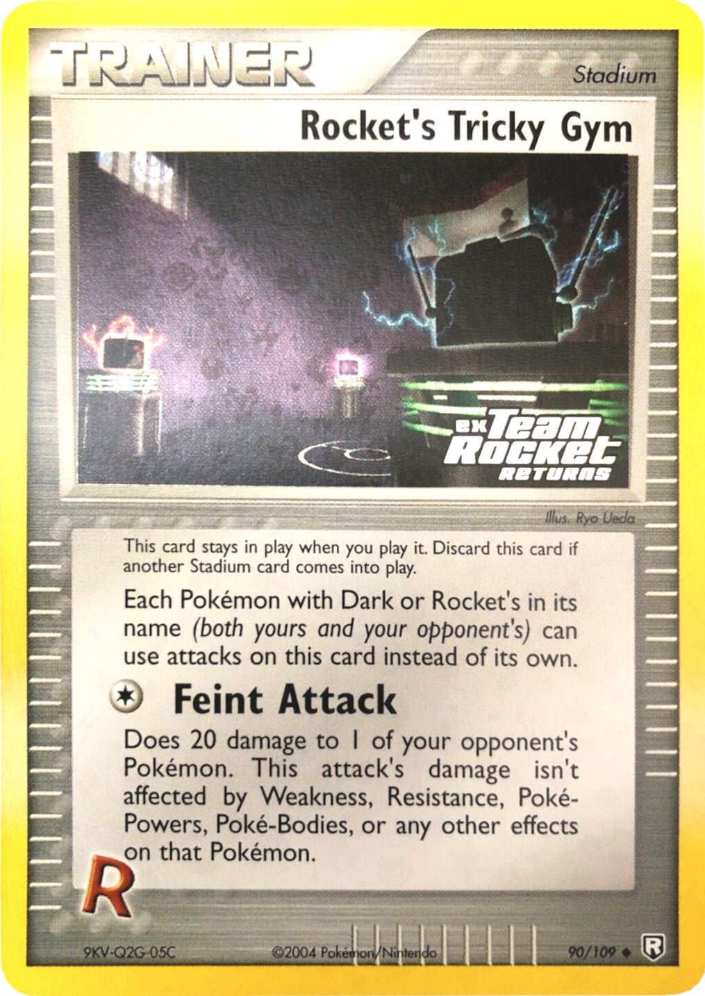 Rocket's Tricky Gym (90/109) (Stamped) [EX: Team Rocket Returns] | Exor Games Summserside