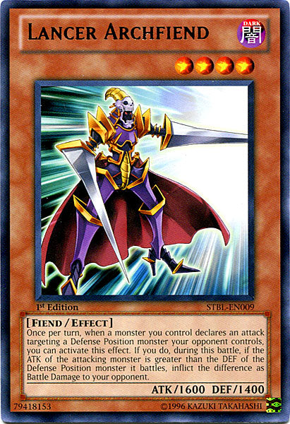 Lancer Archfiend [STBL-EN009] Rare | Exor Games Summserside