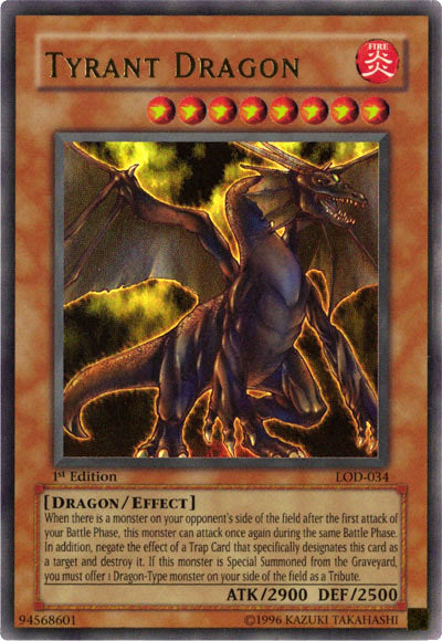 Tyrant Dragon [LOD-034] Ultra Rare | Exor Games Summserside