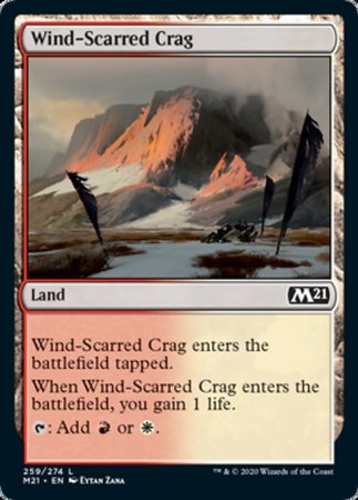 Wind-Scarred Crag [Core Set 2021] | Exor Games Summserside