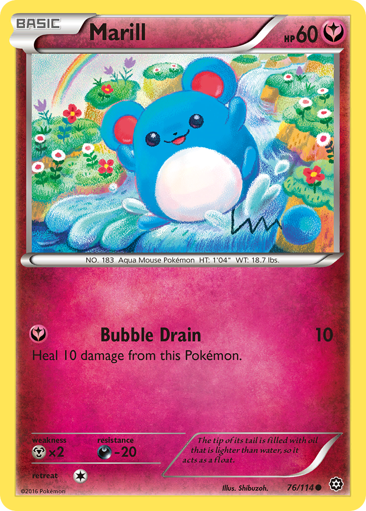 Marill (76/114) [XY: Steam Siege] | Exor Games Summserside