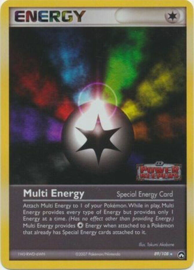 Multi Energy (89/108) (Stamped) [EX: Power Keepers] | Exor Games Summserside