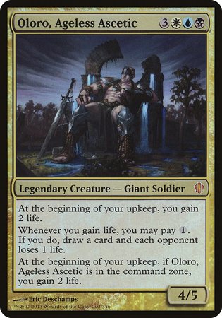 Oloro, Ageless Ascetic (Commander 2013) [Commander 2013 Oversized] | Exor Games Summserside