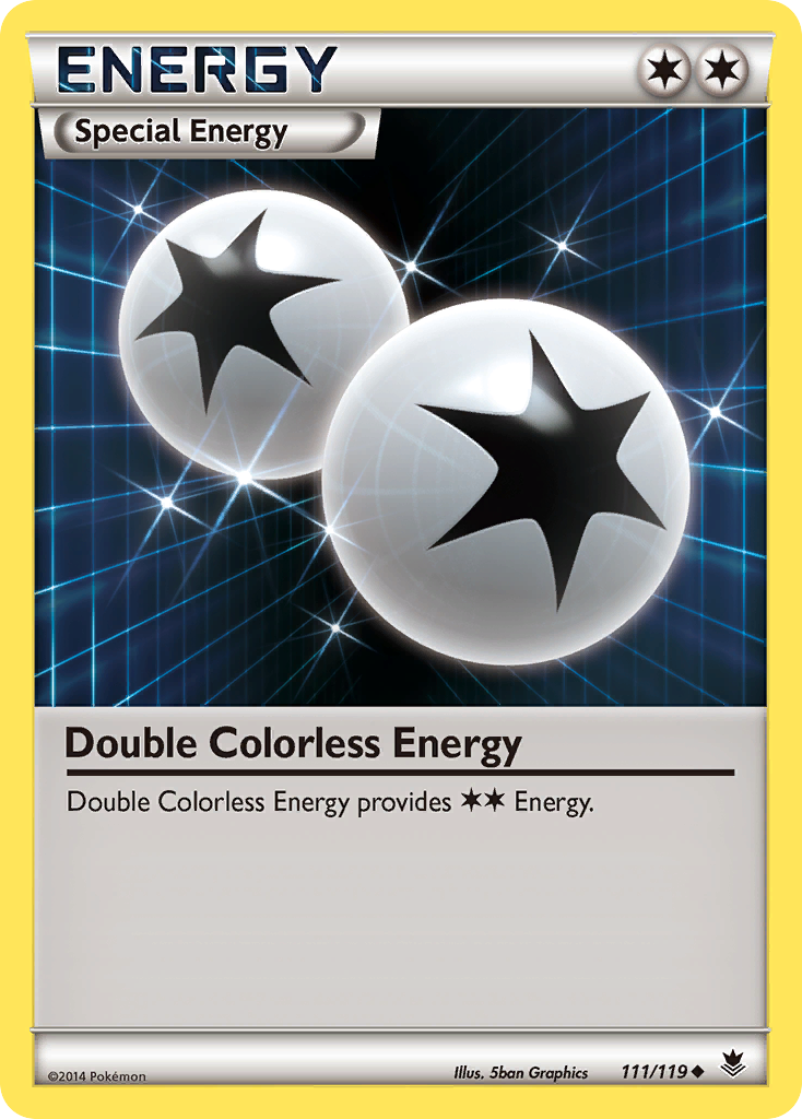 Double Colorless Energy (111/119) [XY: Phantom Forces] | Exor Games Summserside