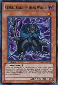 Ceruli, Guru of Dark World [SDGU-EN003] Super Rare | Exor Games Summserside