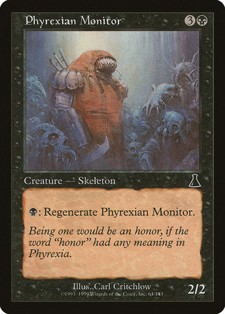 Phyrexian Monitor [Urza's Destiny] | Exor Games Summserside