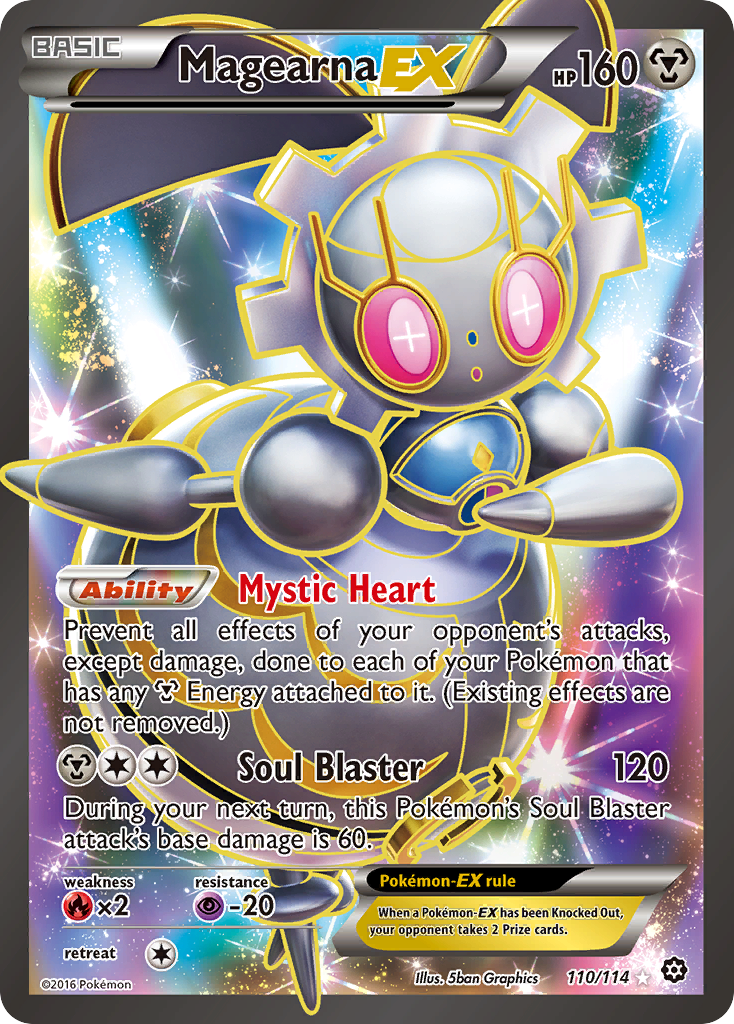 Magearna EX (110/114) [XY: Steam Siege] | Exor Games Summserside