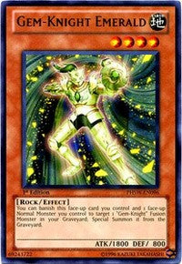 Gem-Knight Emerald [PHSW-EN096] Rare | Exor Games Summserside