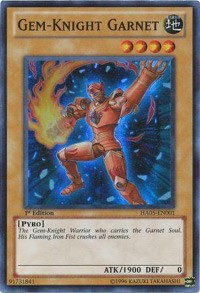 Gem-Knight Garnet [HA05-EN001] Super Rare | Exor Games Summserside