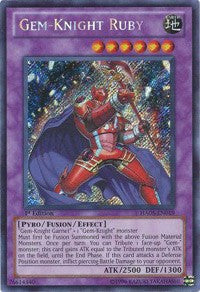 Gem-Knight Ruby [HA05-EN019] Secret Rare | Exor Games Summserside