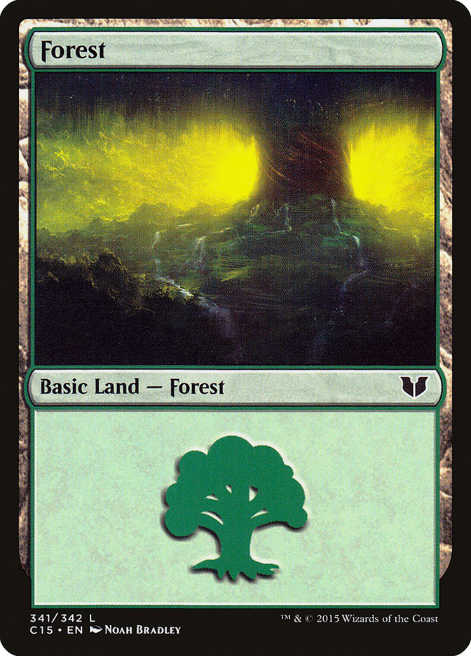 Forest (341) [Commander 2015] | Exor Games Summserside