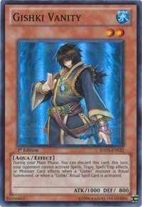 Gishki Vanity [HA05-EN032] Super Rare | Exor Games Summserside