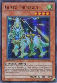 Gusto Thunbolt [HA05-EN039] Super Rare | Exor Games Summserside