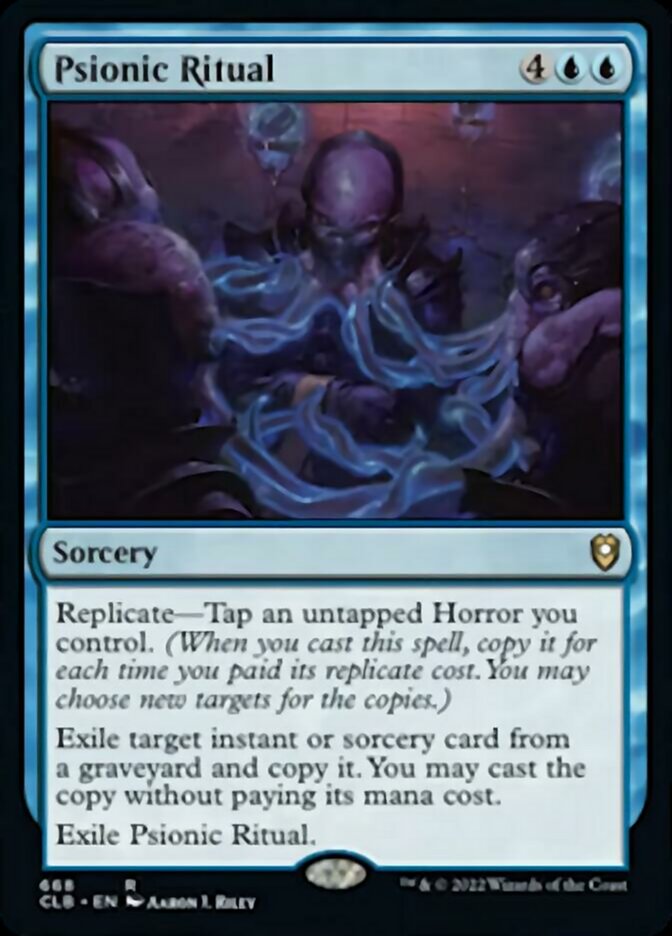 Psionic Ritual [Commander Legends: Battle for Baldur's Gate] | Exor Games Summserside