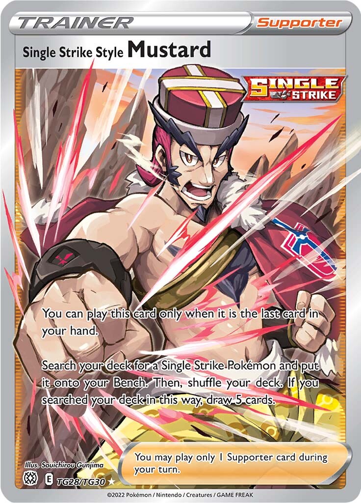 Single Strike Style Mustard (TG28/TG30) [Sword & Shield: Brilliant Stars] | Exor Games Summserside