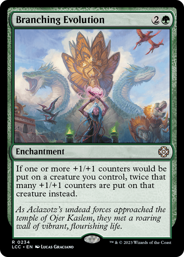 Branching Evolution [The Lost Caverns of Ixalan Commander] | Exor Games Summserside