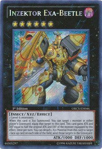 Inzektor Exa-Beetle [ORCS-EN046] Secret Rare | Exor Games Summserside