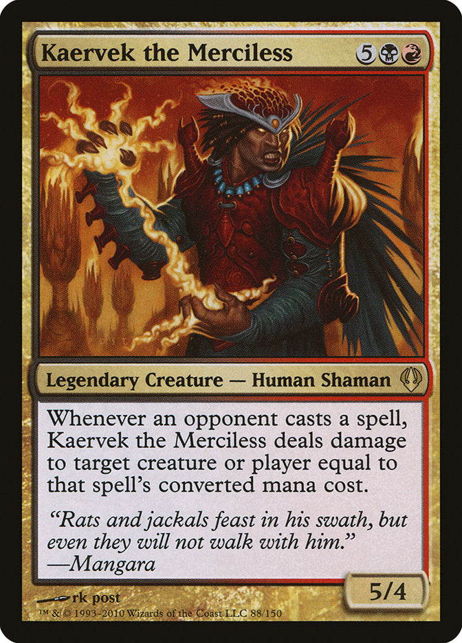 Kaervek the Merciless [Archenemy] | Exor Games Summserside