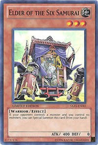 Elder of the Six Samurai [SAAS-EN001] Super Rare | Exor Games Summserside