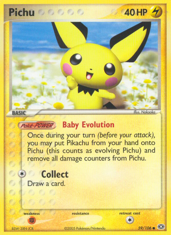 Pichu (59/106) [EX: Emerald] | Exor Games Summserside