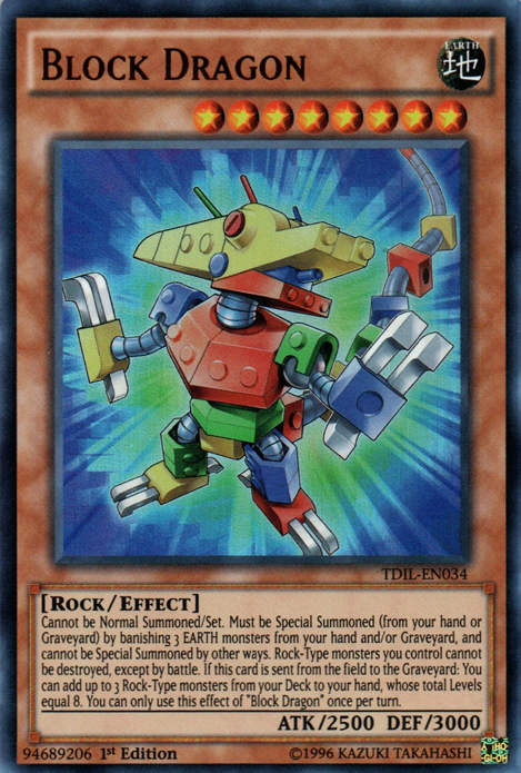 Block Dragon [TDIL-EN034] Ultra Rare | Exor Games Summserside