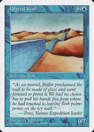 Glacial Wall [Fifth Edition] | Exor Games Summserside